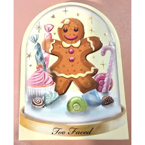 Too Faced Let It Snow Globes GINGERBREAD Palette / New no box - Picture 3 of 5